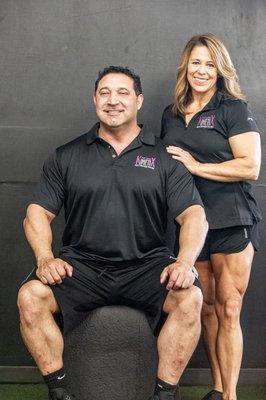 Tammy Marquez Sports Massage Therapist, Licenced Neufti Provider and Rene Garganta Personal Trainer and  Licenced Neufit Provider