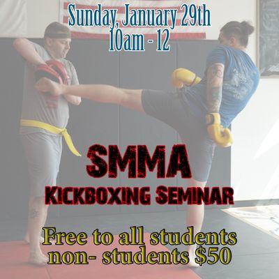 SMMA January in-house seminar