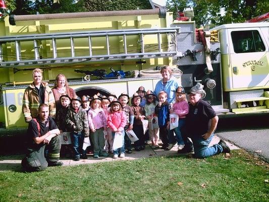 Fire Safety Day at Pre-K Counts