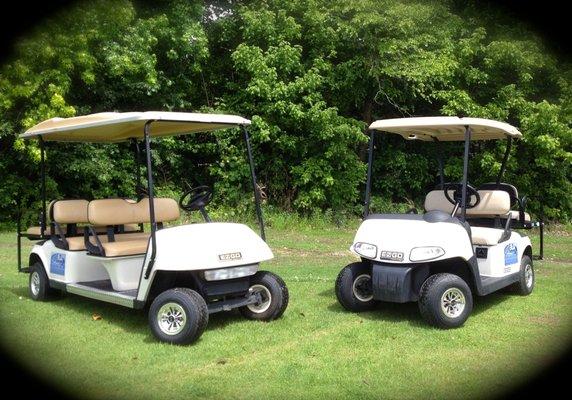 An example of our quality, late model rental carts