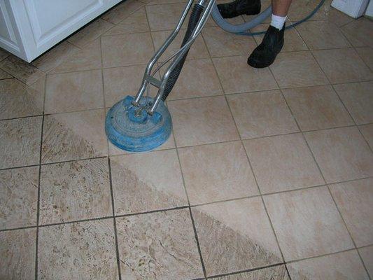 residential tile and grout cleaning in Eugene