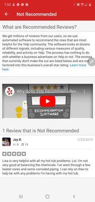 I wonder why yelp only posts bad reviews?