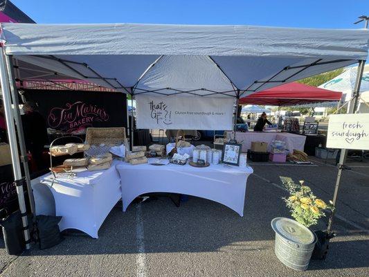 gluten free sourdough at Glendale AZ farmers market