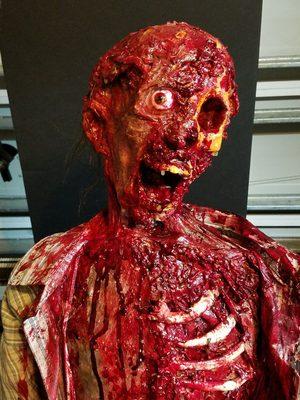 Custom acid victim prop for a haunted attraction