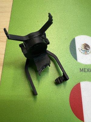 Broken DJI camera