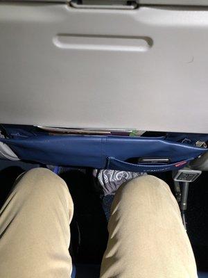 Super tight legroom even in Comfort+