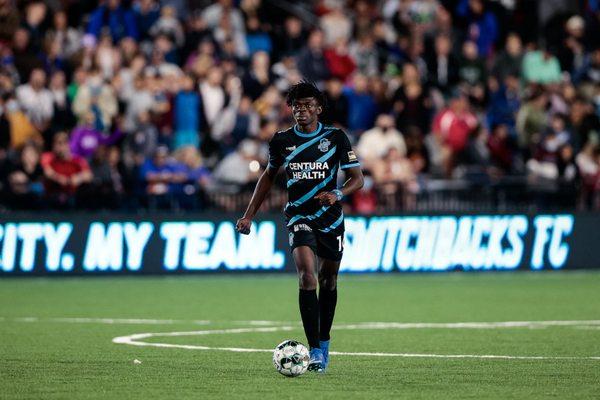 Player of the Switchbacks FC at Weidner Field