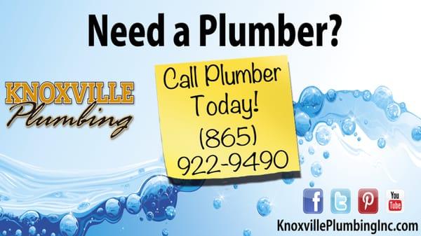 Plumbing in Knoxville, Plumbers in Knoxville, Best Plumbers in Knoxville