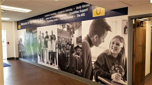 Neumann University Wall Mural