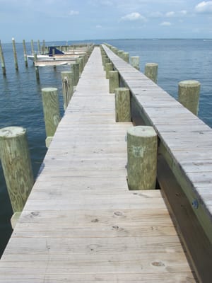 Boat slips renovated in 2012.