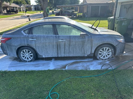 Exterior detail on 2017 Nissan Altima