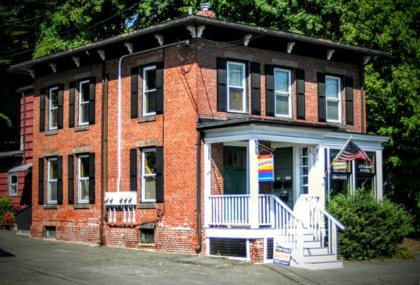 Our beautiful 1850's era Victorian office in downtown Northampton.