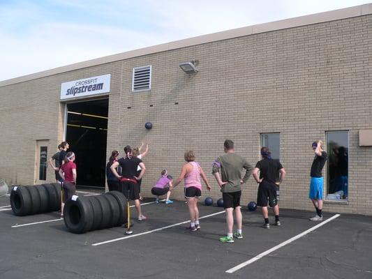 CrossFit Slipstream St Paul Minnesota Boundary Waters I workout.