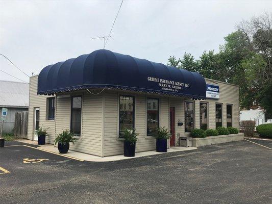 Our office is located at 321 Pulaski Street in Lincoln, just south of Neal Tire and Auto Service and right next to the railroad tracks.