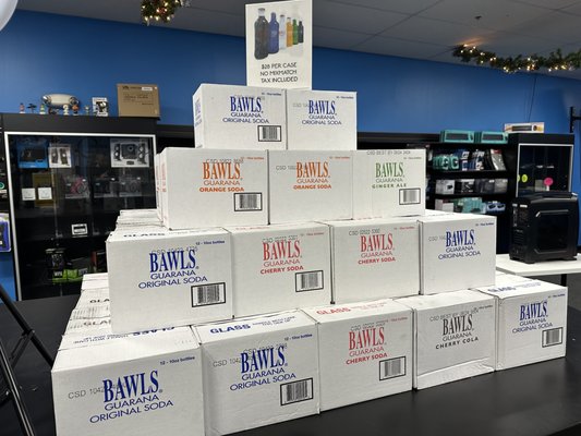 Bawls soda energy drink!