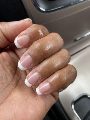 Perfect French manicure