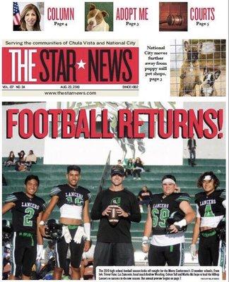 We love the Star News' coverage of local high school teams!