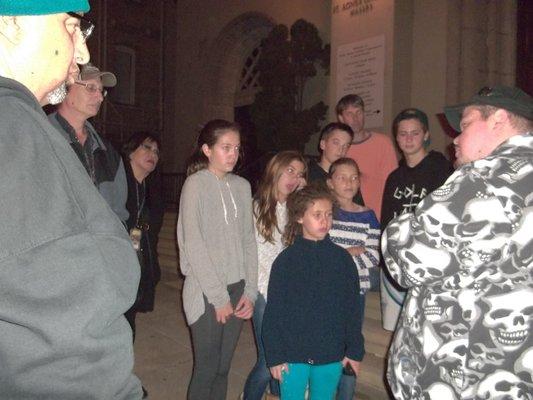 We love teaching families to Ghost Hunt. We have done ghost hunting tours since 2004.