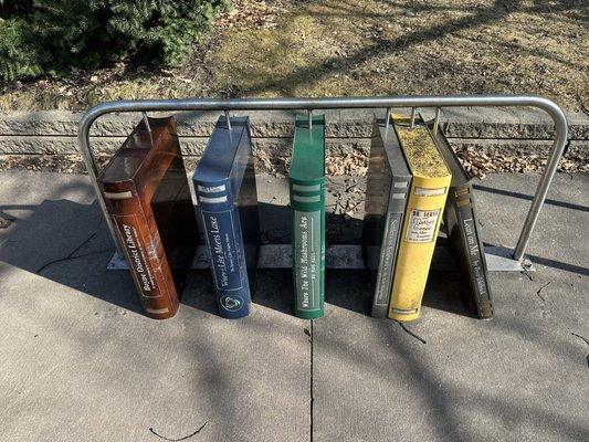 Clever bicycle rack