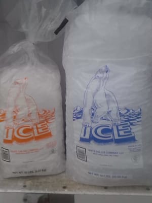 Sinai Pure Spring Water Company delivers bags of ice to your door!