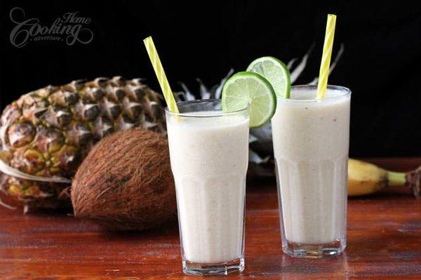 coconut banana smoothie