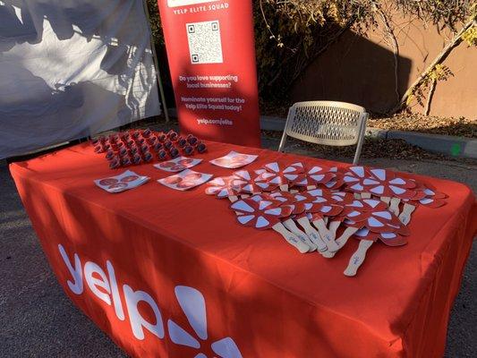 Yelp table