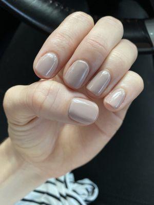 Gel manicure