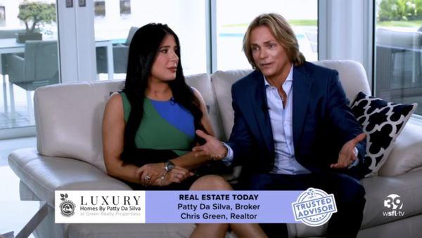 Inside South Florida Trusted Advisors for WSFL 39 - Broker Patty Da Silva and Realtor Chris Green