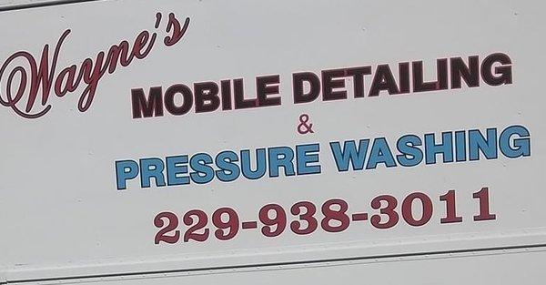 Wayne's Mobile Detailing & Pressure Washing