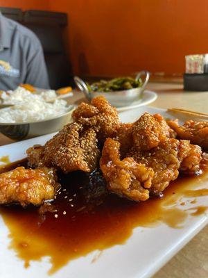 Crispy and Sweet Sesame Chicken