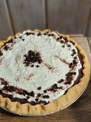 Chocolate cream pie