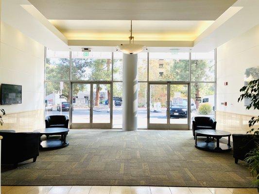 Lobby -- entry view from the north side of our office building