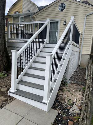 Trex deck in Glenside , Pa