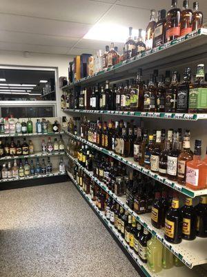 liquor aisle