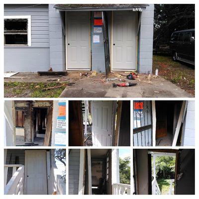 **Rehab** 
Door installation