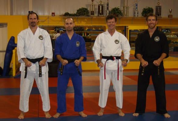 Second- and third-degree Black Belts