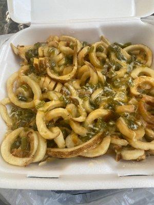 Green (Side Chile Cheese Fries)