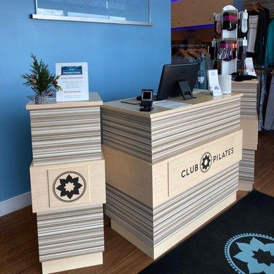 Club Pilates Front Desk