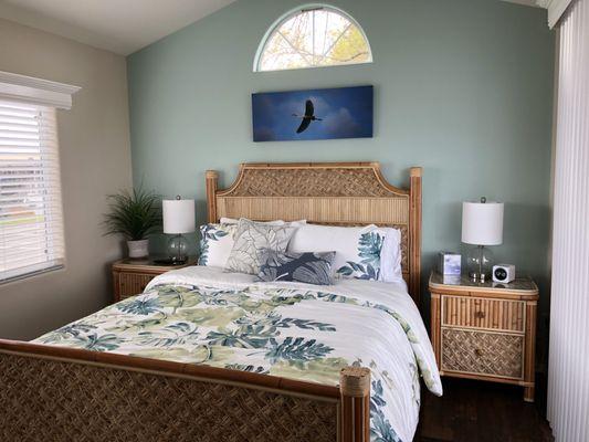 The Riverside Bungalow bedroom