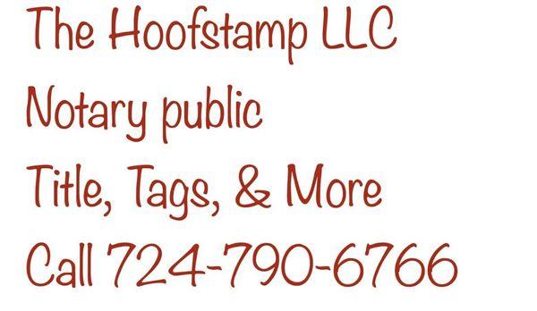 The Hoofstamp