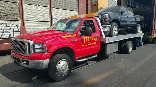 Flatbed Towing