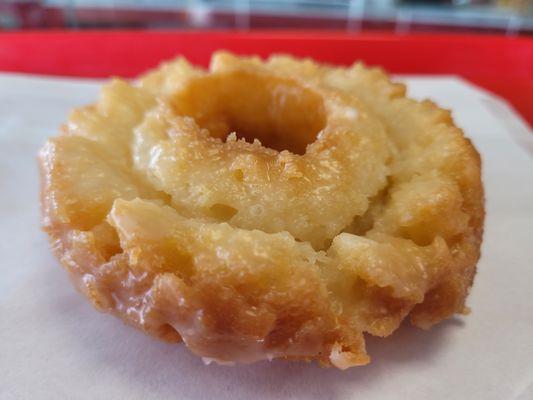 Old fashion glazed donuts are so delicious!!