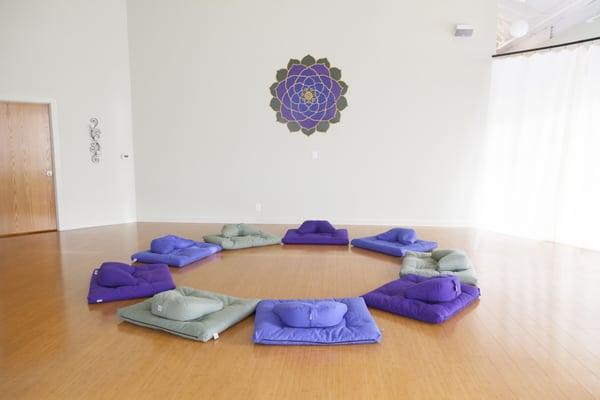 Meditation space at Wellness 360