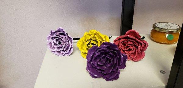 Metal Roses