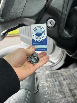 Ignition Lock Change in Bellevue