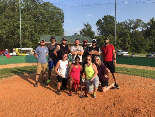 2nd place-1st annual Cynclaire Ruby Rogers Charity Softball Tournament