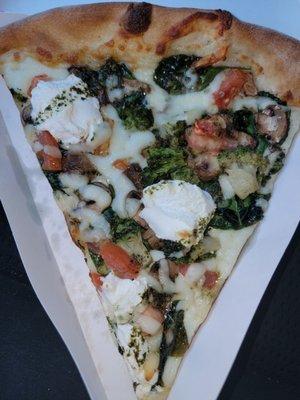 White Veggie Pizza!!