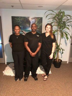 A few of our licensed massage therapists