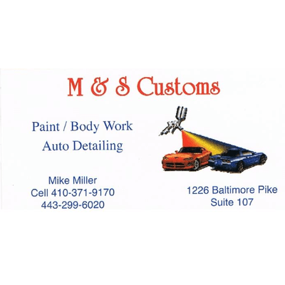 M & S Customs Auto Detailing