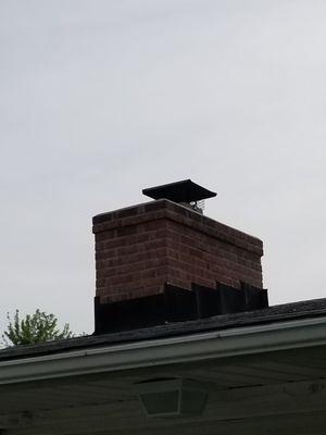 Another pic after our chimney was rebuilt